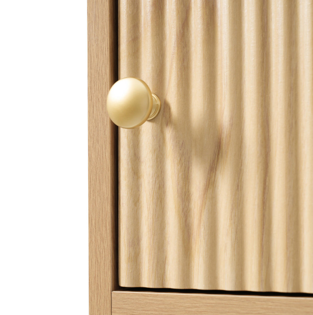 HOCHSCHRANK 40/30/172 cm aus MDF mit 3 Schubladen und verstellbarem Einlegeboden Natur - Naturfarben, Holzwerkstoff (40/172/30cm) - Modenvie