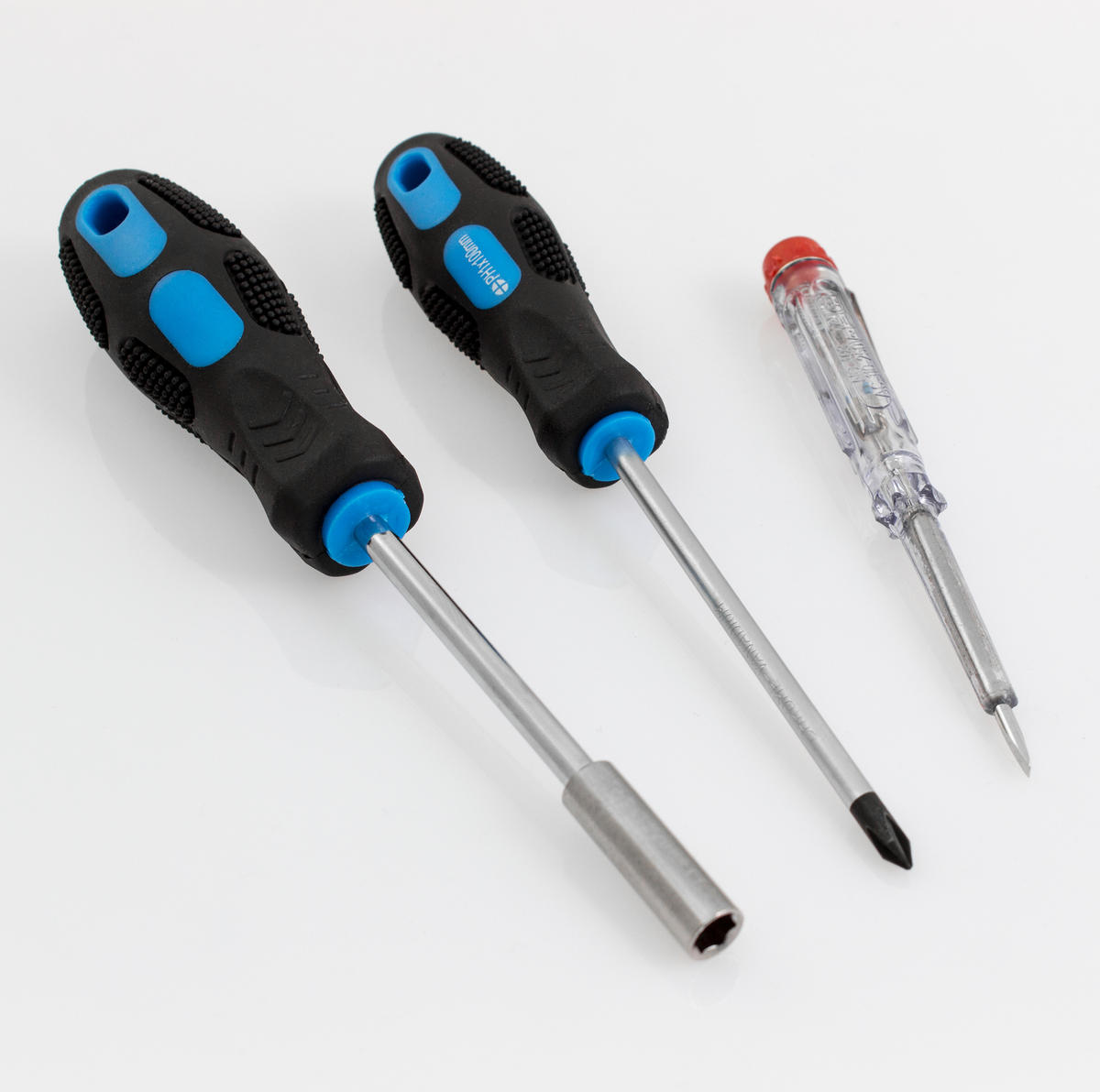 WERKZEUGKOFFER 101-teilig | Mit Hammer, Schraubendreher, Nagelset uvm. - Blau, Metall (47.5/17.5/37cm) - Karcher