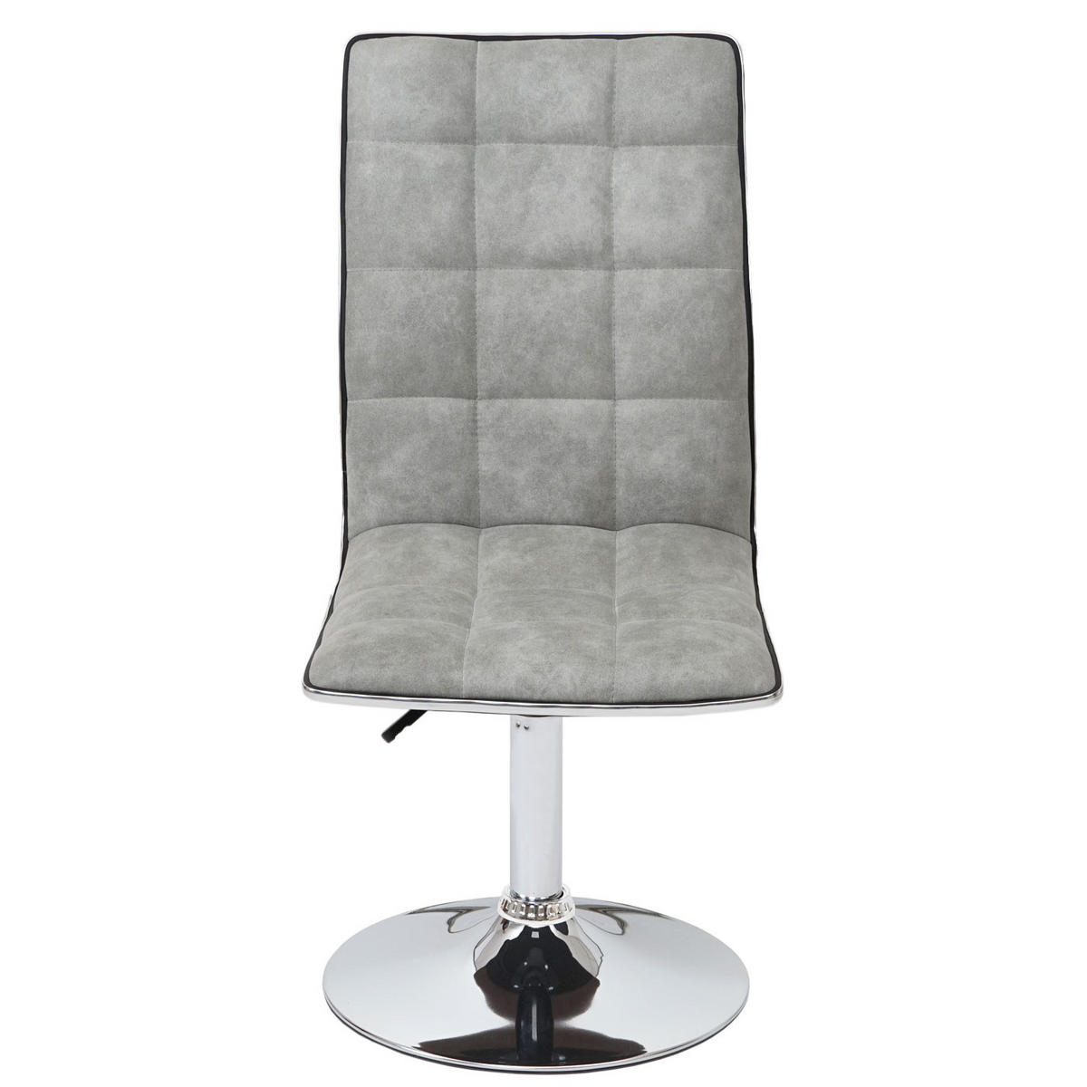 ESSZIMMERSTUHL Beton Dekor 2er-Set - Grau, Textil (43/103/54cm) - MCW