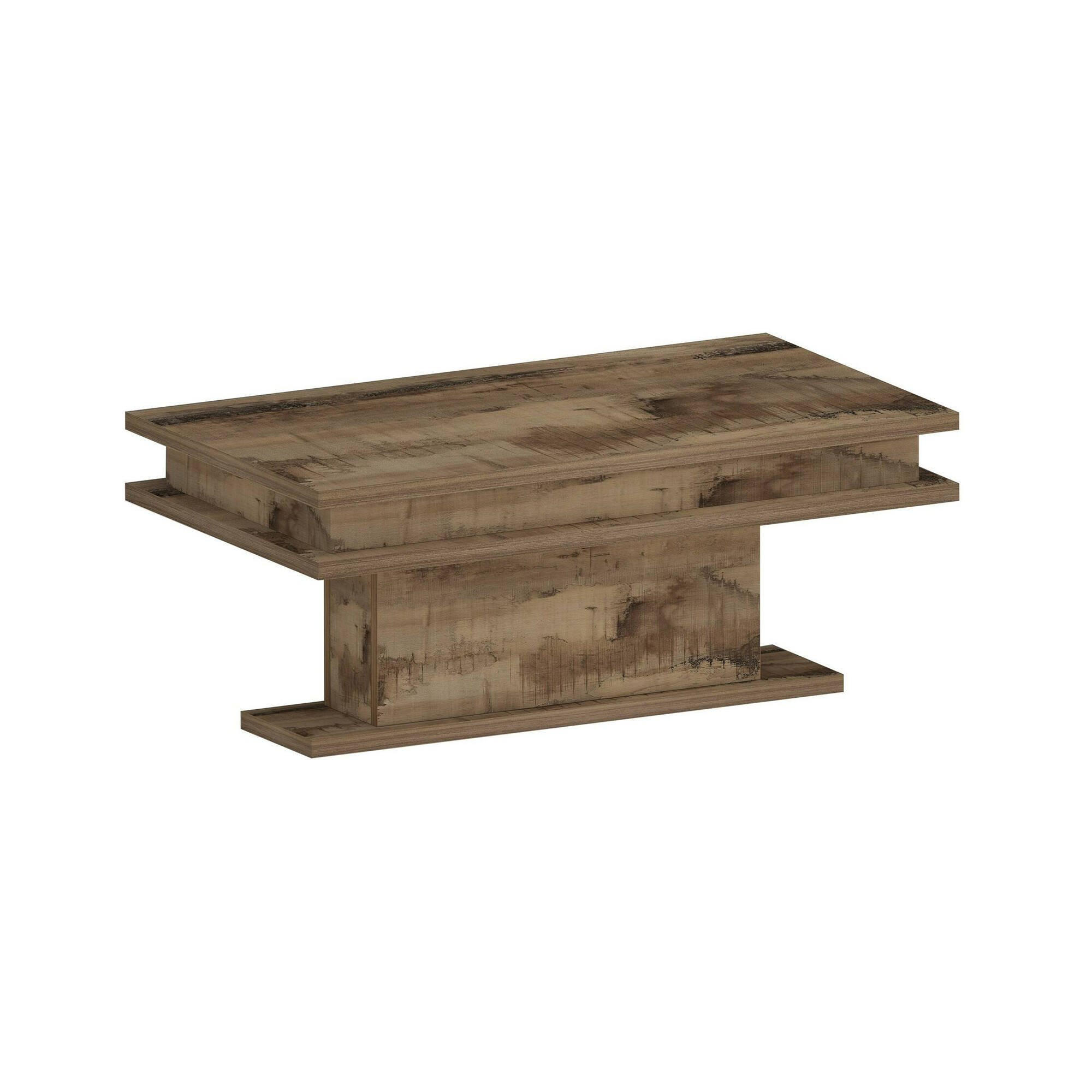 WOHNZIMMERTISCH Ahorn 55/100/42 cm - Braun, Holzwerkstoff (55/100/42cm) - DMORA