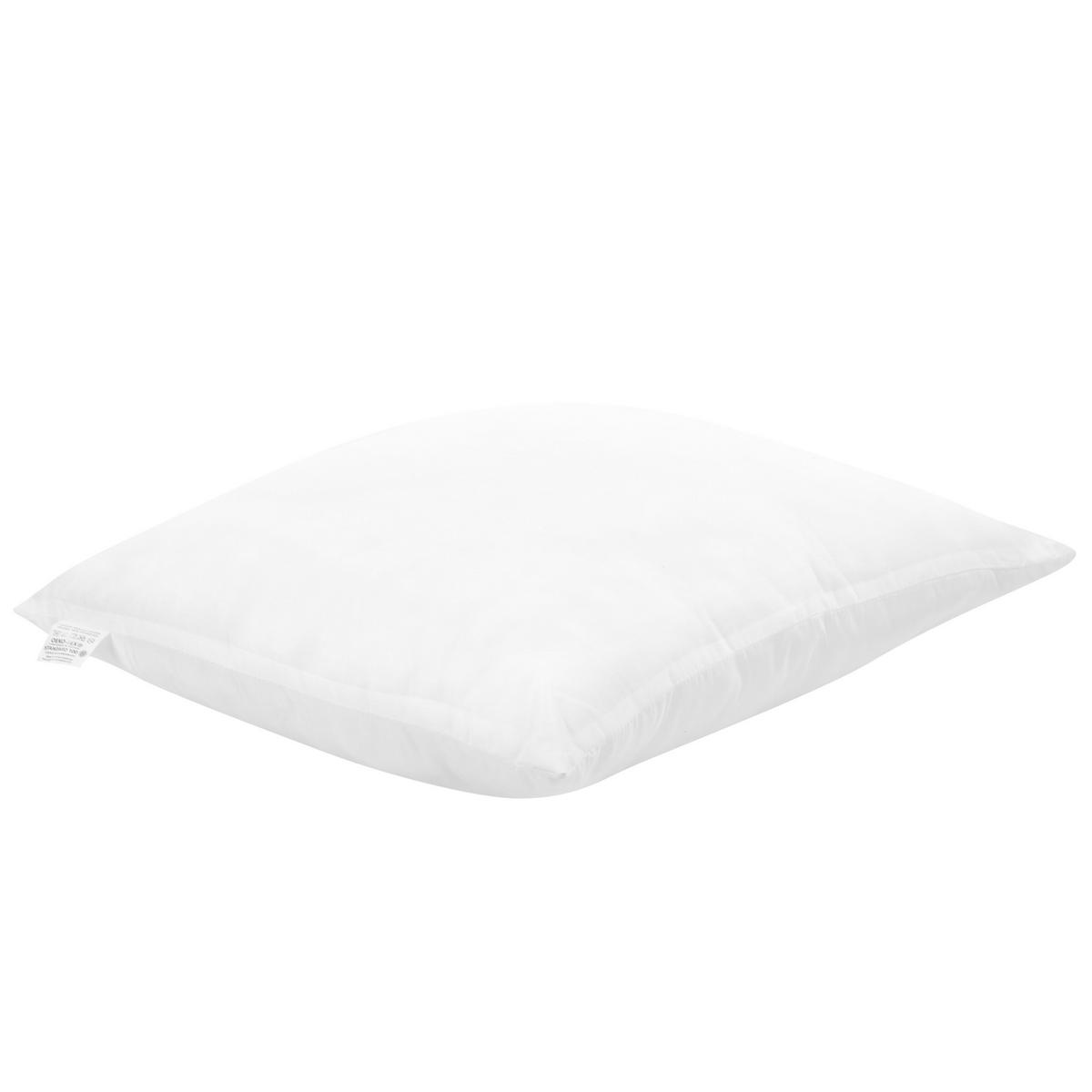 KOPFKISSEN 2er-Set Weiß 50/60 cm Errigal - Weiß, Textil (60/50cm) - Beliani