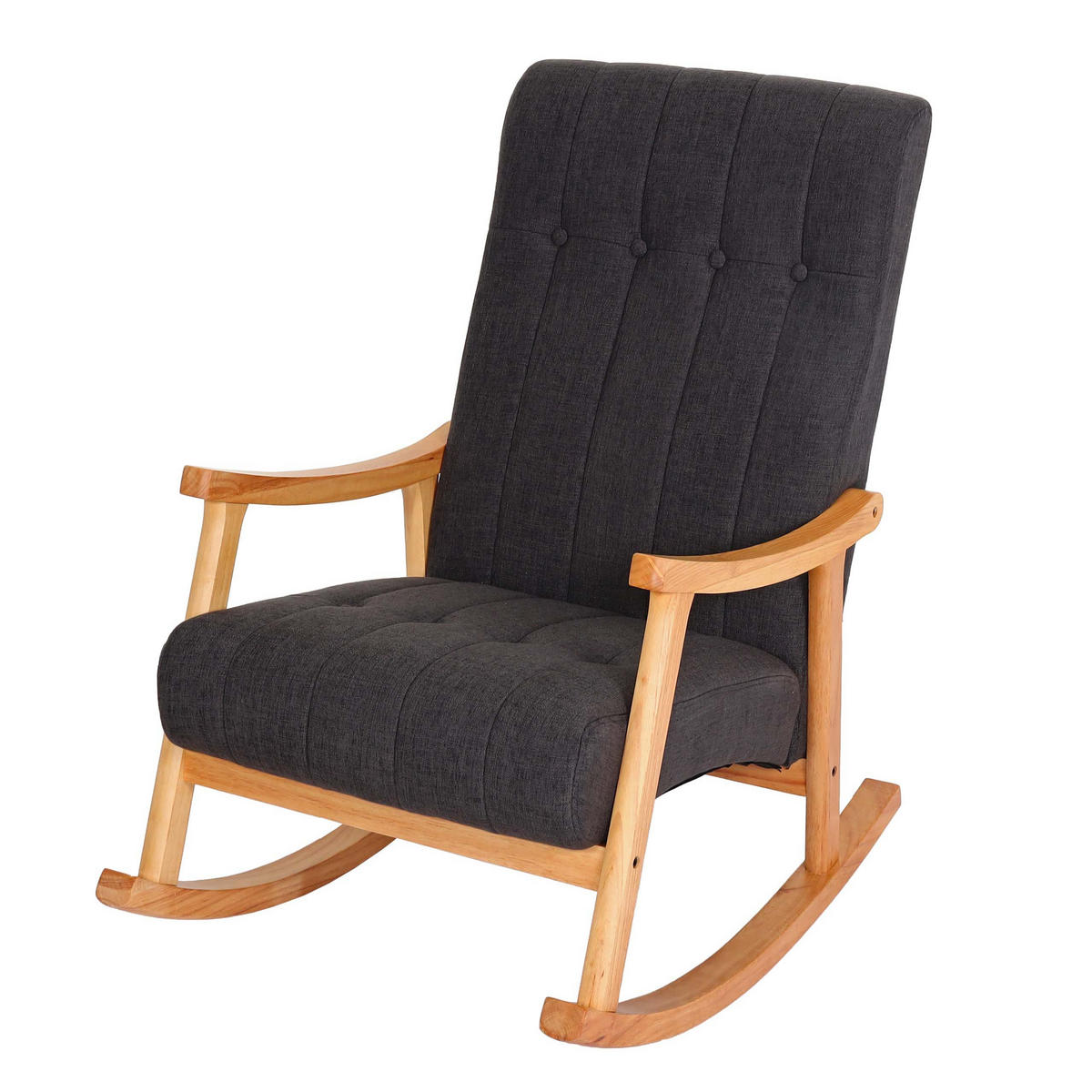 SCHAUKELSTUHL Grau - Grau, Holz (62/97/82cm) - MCW