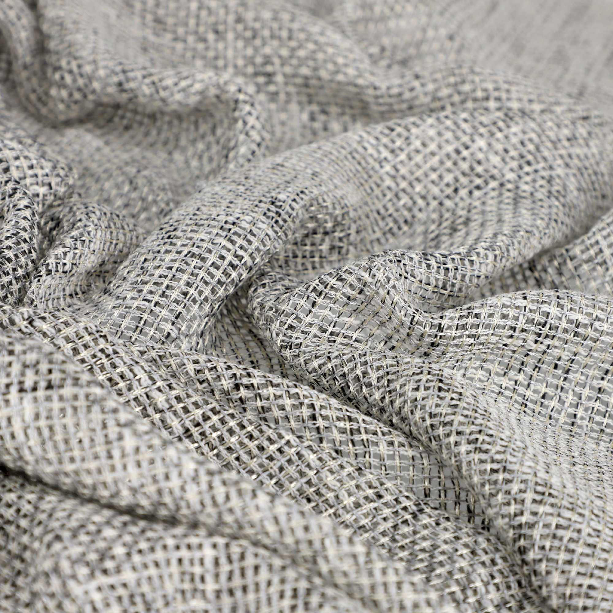 TRANSPARENTER SCHLAUFENVORHANG BRIGHT - Grau, Textil (130/1/250cm) - Schöner Wohnen