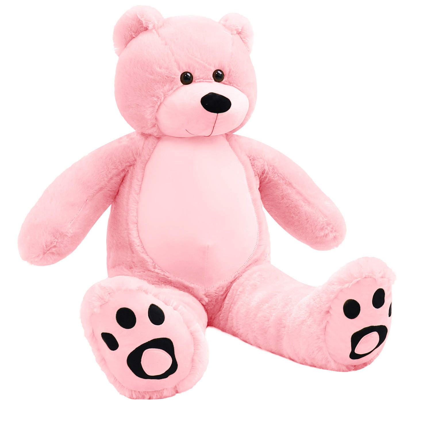 TEDDY Plüschtiere Rosa 92cm - Pink, Textil (30/35cm) - Vercart