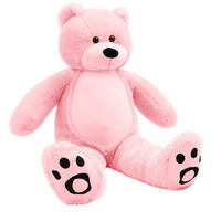 TEDDY Plüschtiere Rosa 92cm - Pink, Textil (30/35cm) - Vercart