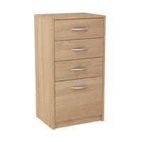 KOMMODE mit 4 Schubladen in sonoma - Hellbraun, Holzwerkstoff (45/85/35cm) - Home Collective