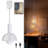 LED-AKKU-PENDELLEUCHTE - Höhenverstellbar mit abnehmbarer Leuchteinheit und Touch-Dimmer in Weiß - Weiß, Metall (16/16/150cm) - Northpoint