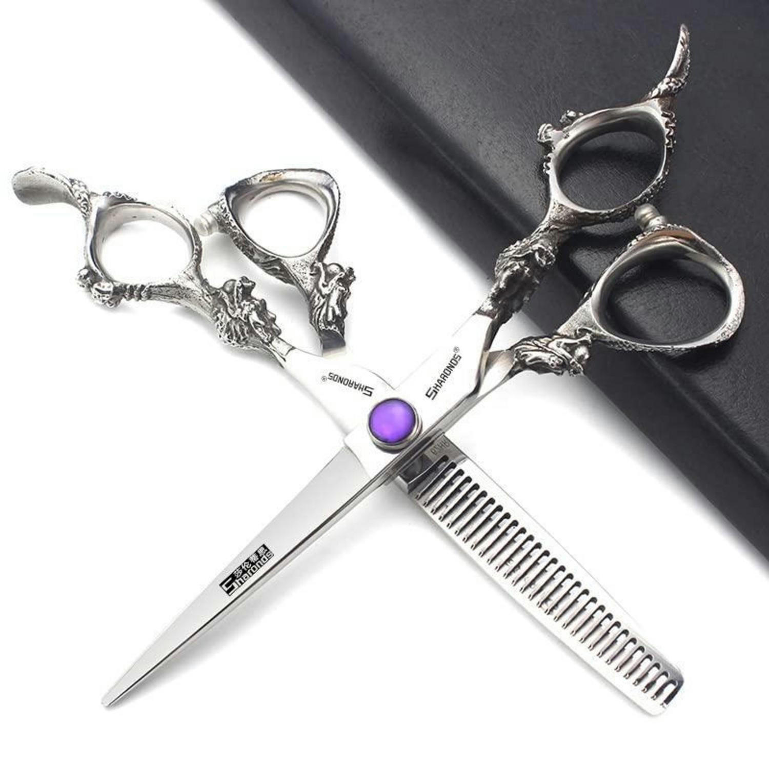 XXXLutz Friseurscheren Silber 6x1x17.8 cm