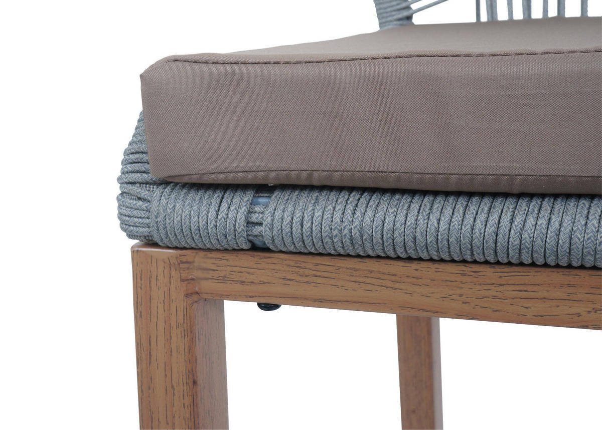 BARSKI STOL Svetlo siva, Taupe - svetlo siva/sivorjava, kovina (45/101/50cm) - MCW