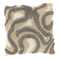 DEKOKISSEN Calin Grau 45/45/8 cm - Grau, Textil (45/45cm) - Unique Living