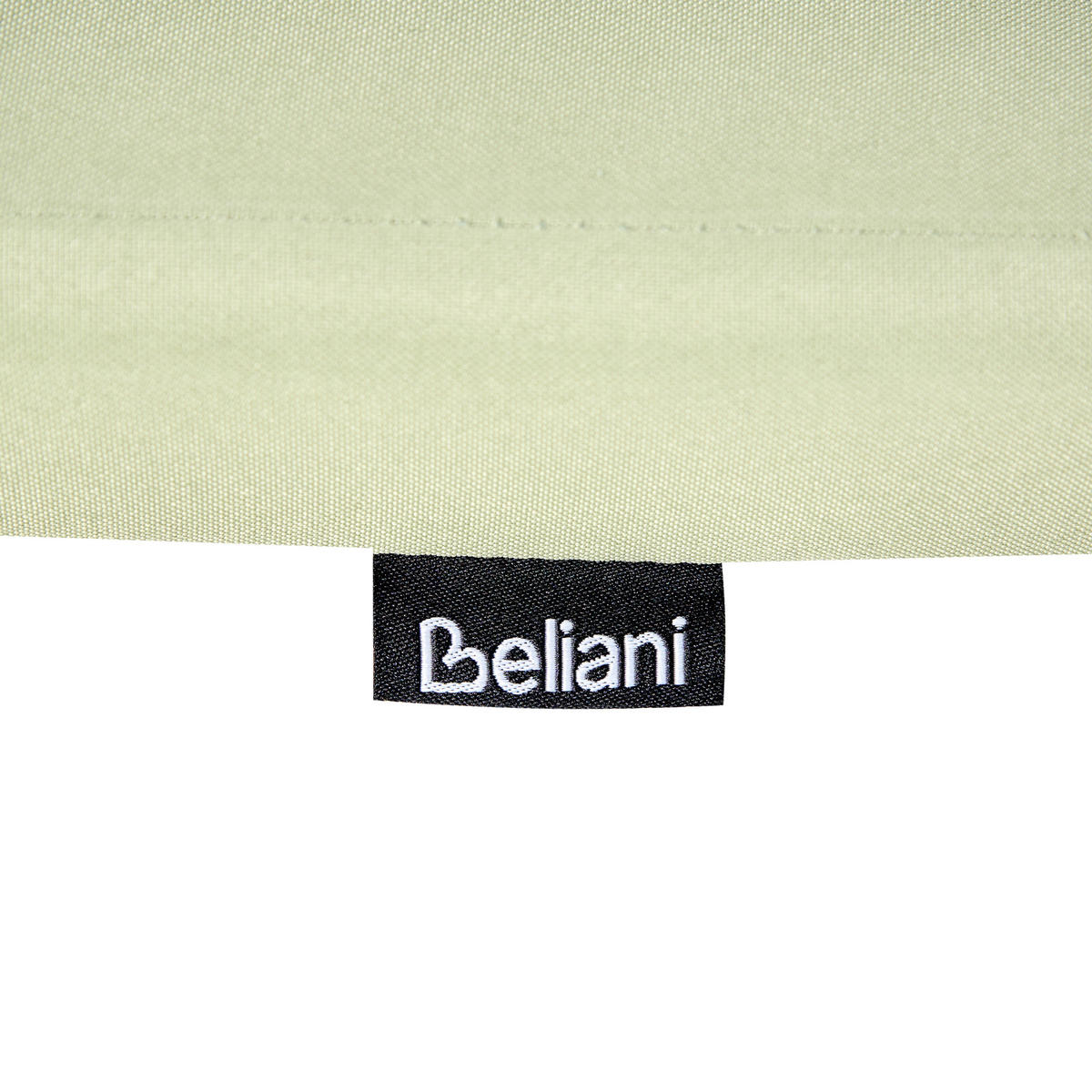 GARTENSTUHL 2er-Set Dunkelbraun/Grün Amantea Premium - Dunkelbraun/Grün, Holz (54/105/69cm) - Beliani