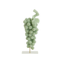 ORNAMENT Traubengrün 15/13/35 cm - Grün, Kunststoff (13/35/15cm) - Light & Living