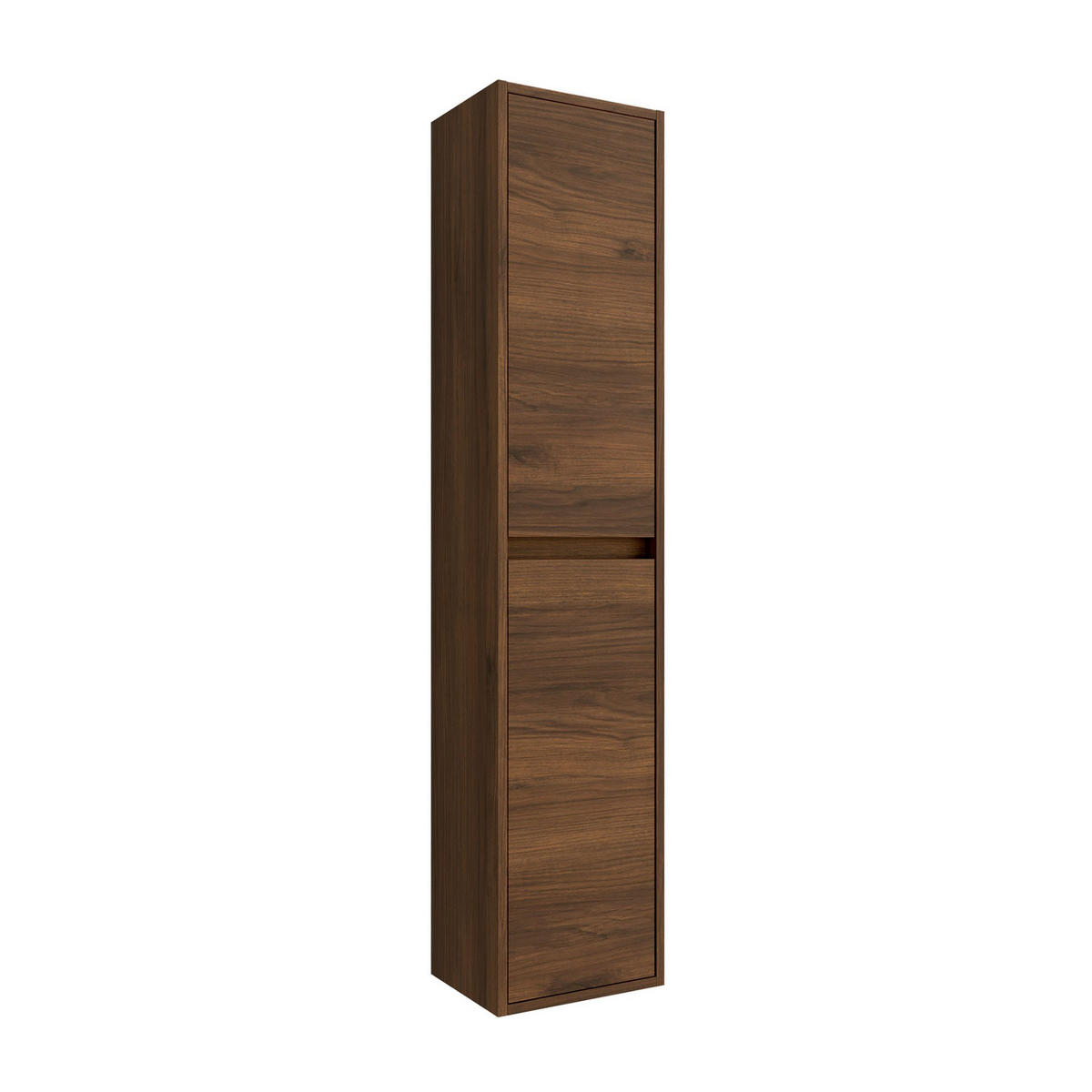 HOCHSCHRANK NOJA 1400 mm Nussbaum - Walnussfarben, Holz/Holzwerkstoff (30/140/24cm) - Salgar