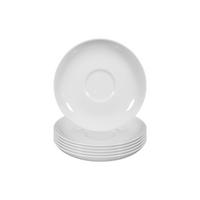 KOMBI-UNTERTASSEN Rondo/Liane weiß ø 14,7 cm 6er Set - Weiß, Keramik (14.7cm) - Seltmann Weiden