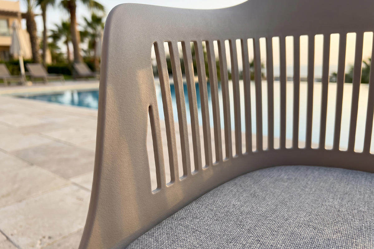 GARTENSTUHL ALTEA Beige Kunststoff (1er-Set) - Beige, Kunststoff (59/84/54cm) - KAWOLA