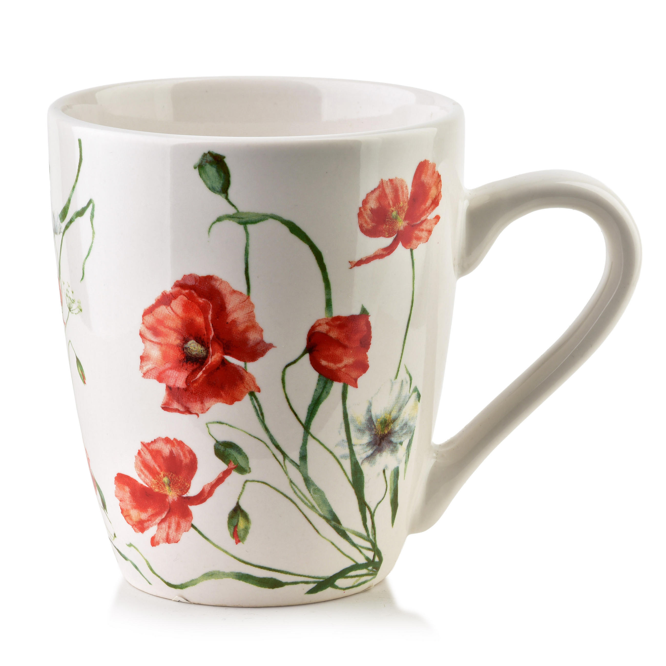 BECHER Sonic 350 ml 8,5/13/10,5cm Porzellan - Rot, Keramik (0.35L) - Mondex