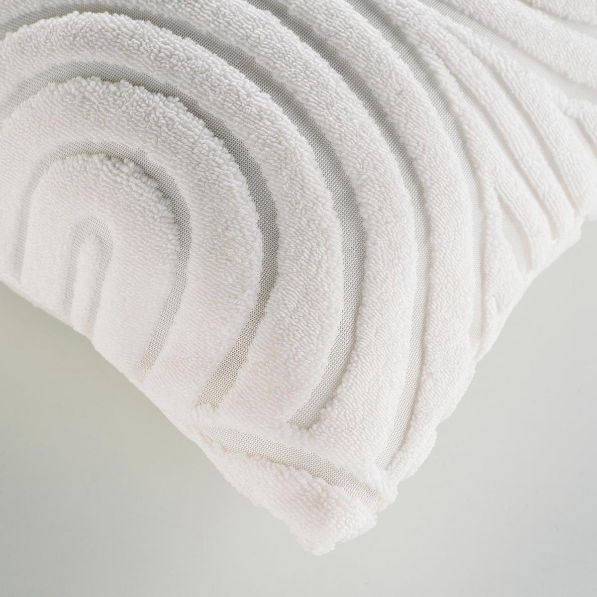 KISSENBEZUG Frottee Solly 40/40 cm - Weiß, Textil (40cm) - Douceur d´intérieur
