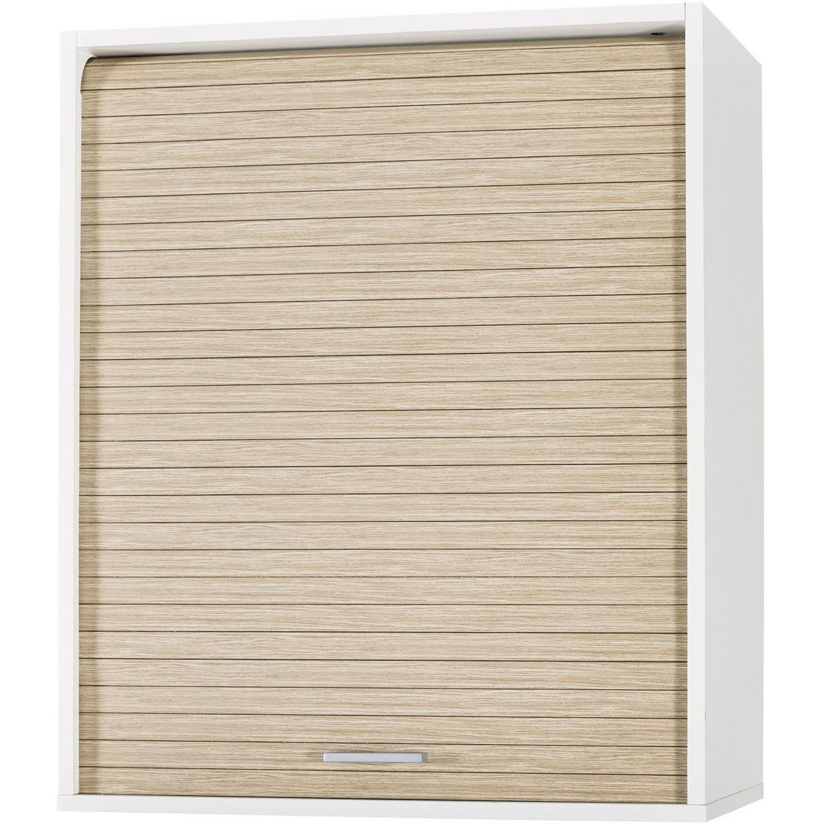 KÜCHENOBERSCHRANK mit Rolladentür 35/60/72cm - Weiß, Holzwerkstoff (60/72/35cm) - Simmob