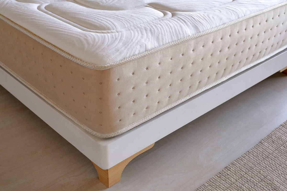 MATRATZE Royal Prime - 90X200, 30cm - Weiß, Textil (90/200cm) - Moonia