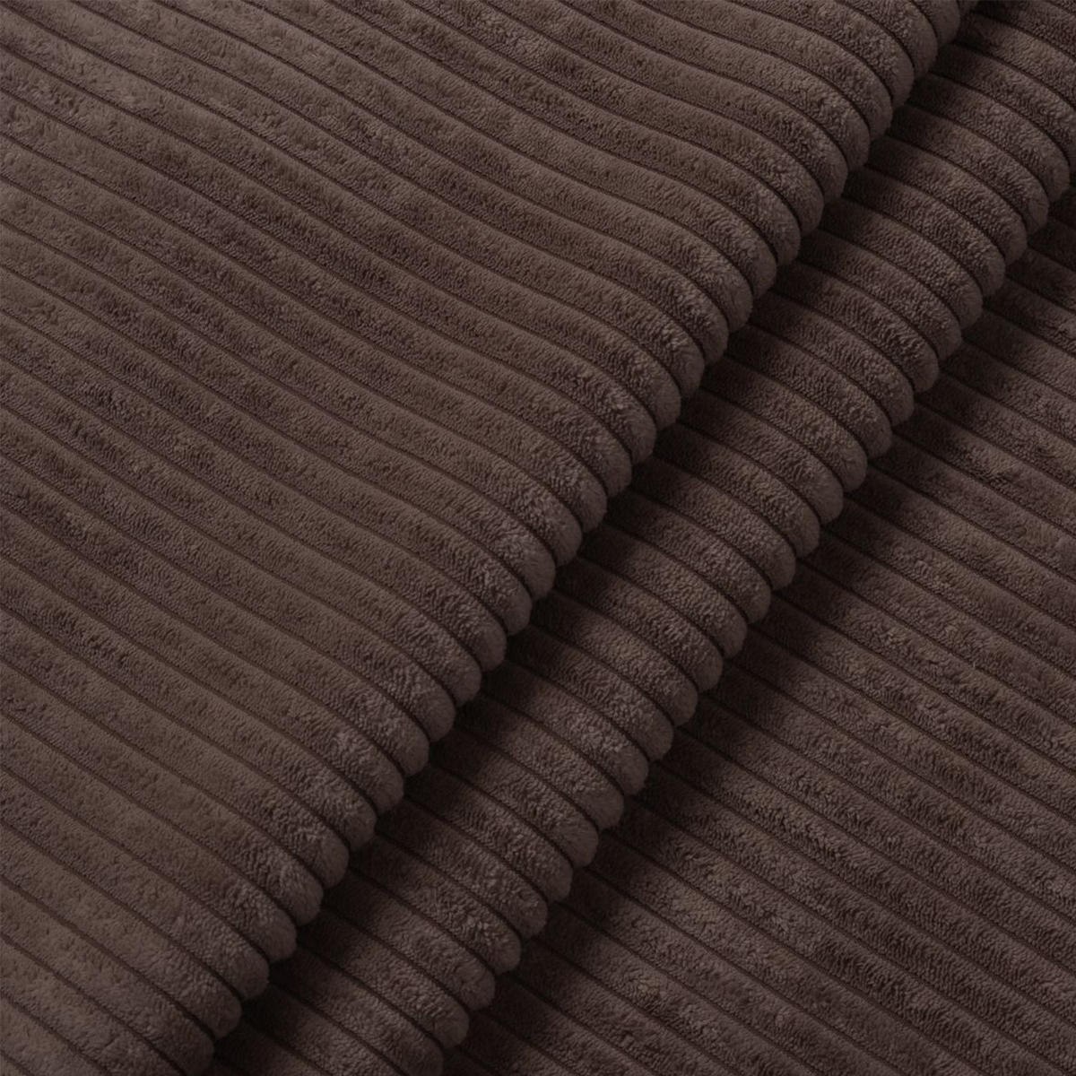 ECKSOFA Trawanga s rozkládací funkcí, Hnědá - hnědá, textil (348/188cm) - Fedve
