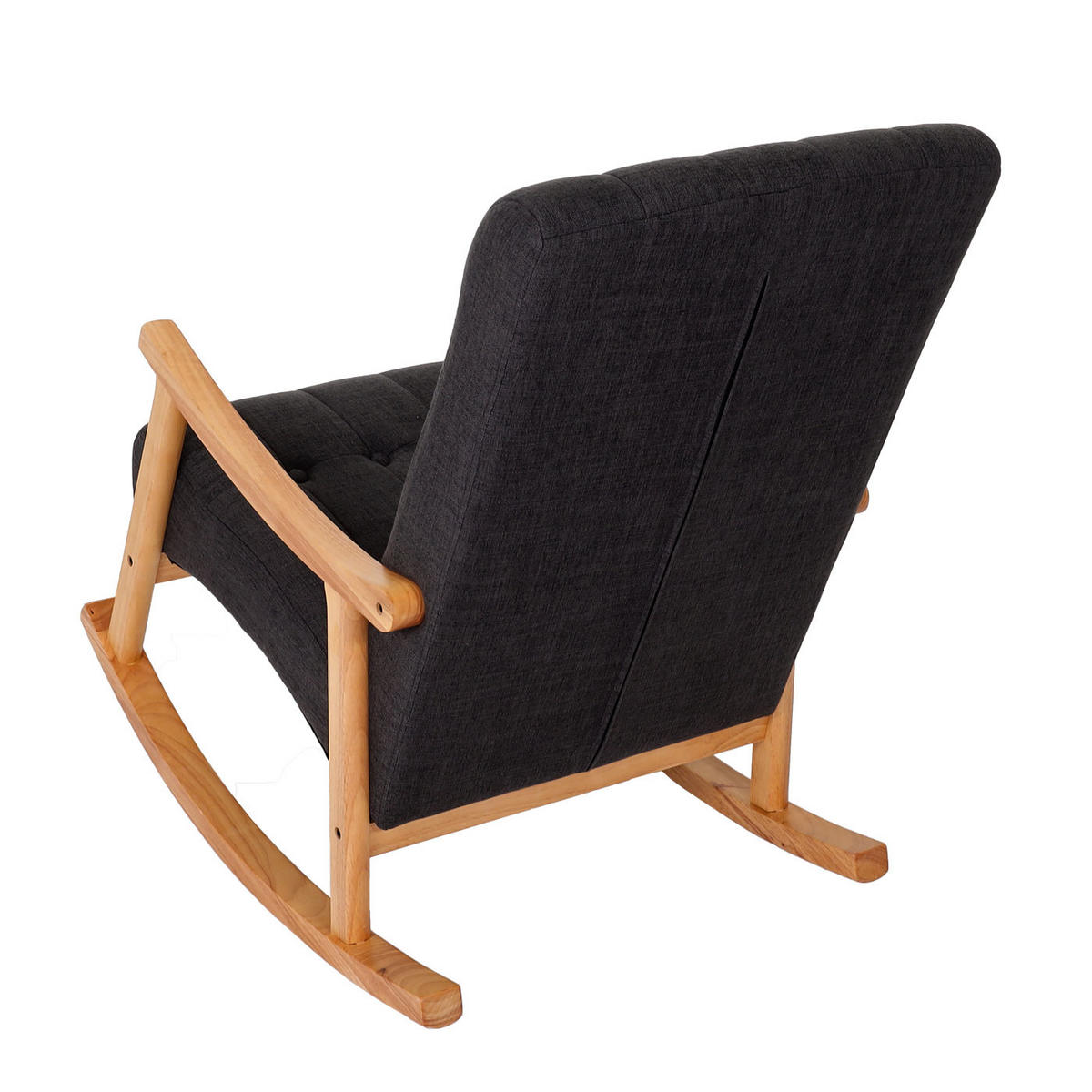 SCHAUKELSTUHL Grau - Grau, Holz (62/97/82cm) - MCW