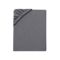 SPANNBETTLAKEN, 180x200 cm, 100% Baumwolle, Grau - Anthrazit, Textil (180/200cm) - Zollner