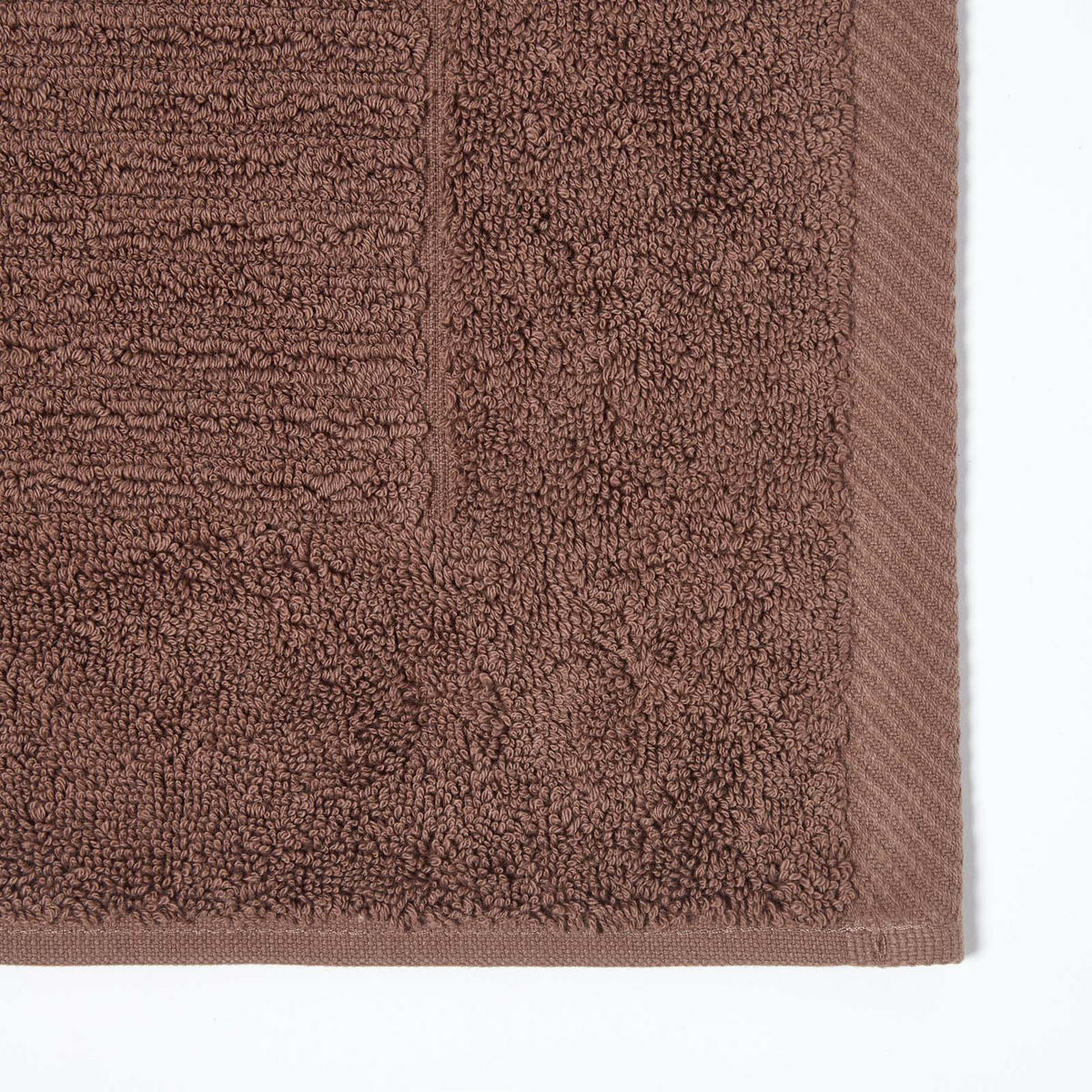 BADEMATTE Imperial 50/80 cm, Baumwolle - Braun, Textil (50/80cm) - Homescapes