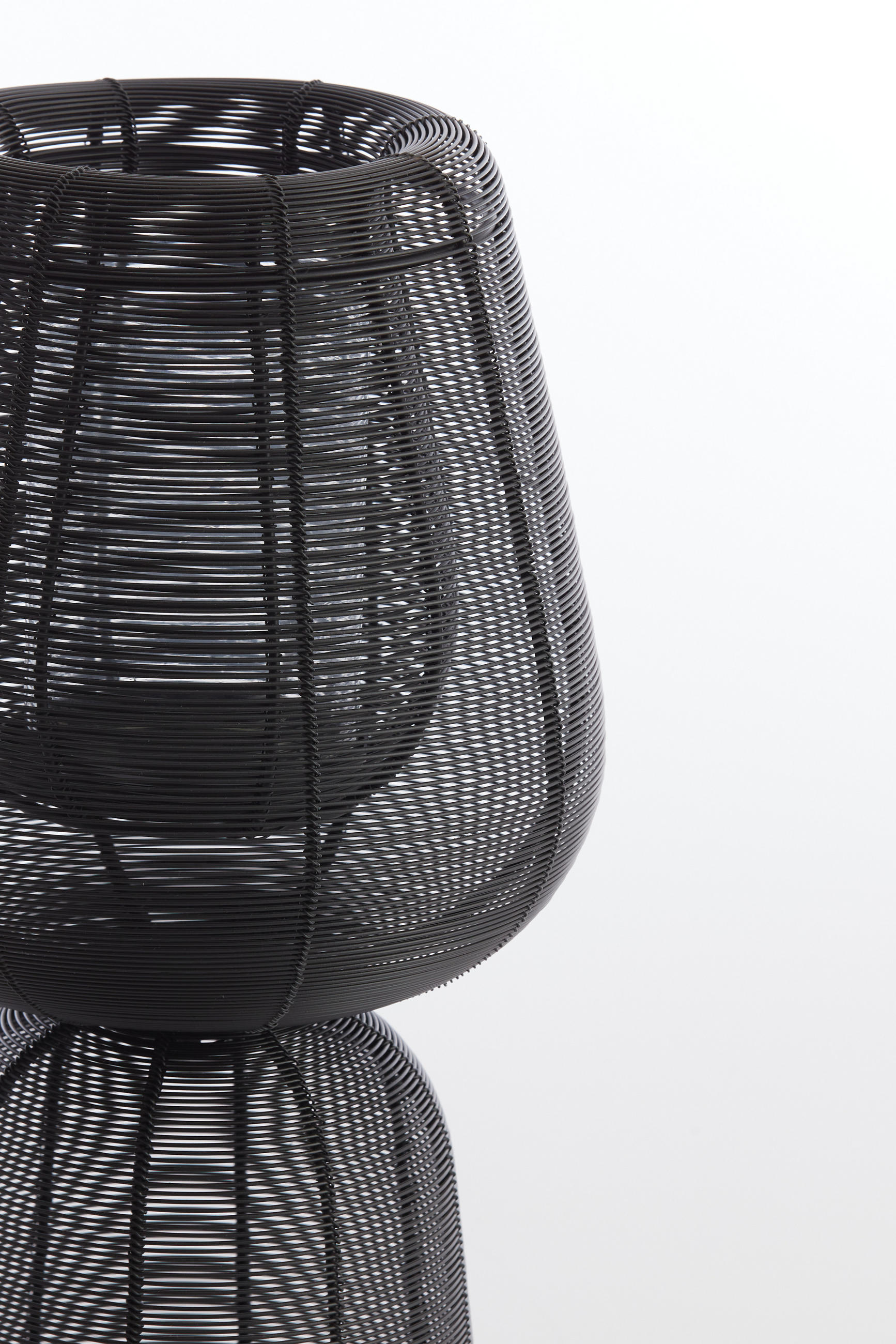 WINDLICHT Fellini Schwarz Ø18/41,5 cm - Schwarz, Metall (18/41.5/18cm) - Light & Living