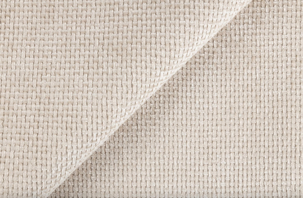 3-SITZER-SOFA Dandelino Hellbeige mit Schlaffunktion - Ecru/Schwarz, Kunststoff/Textil (250/90/112cm) - Selsey