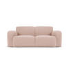 SOFA Molino aus Boucle puderrosa 2 Sitzplätze - Pink, Textil (95/72/170cm) - Micadoni