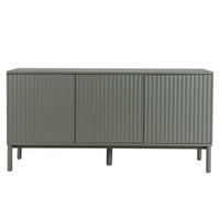 SIDEBOARD Melton Grün 150 cm x 75 cm - Grün, Holzwerkstoff (150/75/40cm) - Kenay Home