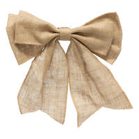 SCHLEIFE Jute Baumschmuck 40/46 cm - Beige, Naturmaterialien (4.5/40/40cm) - Atmosphera Createur d´interieur