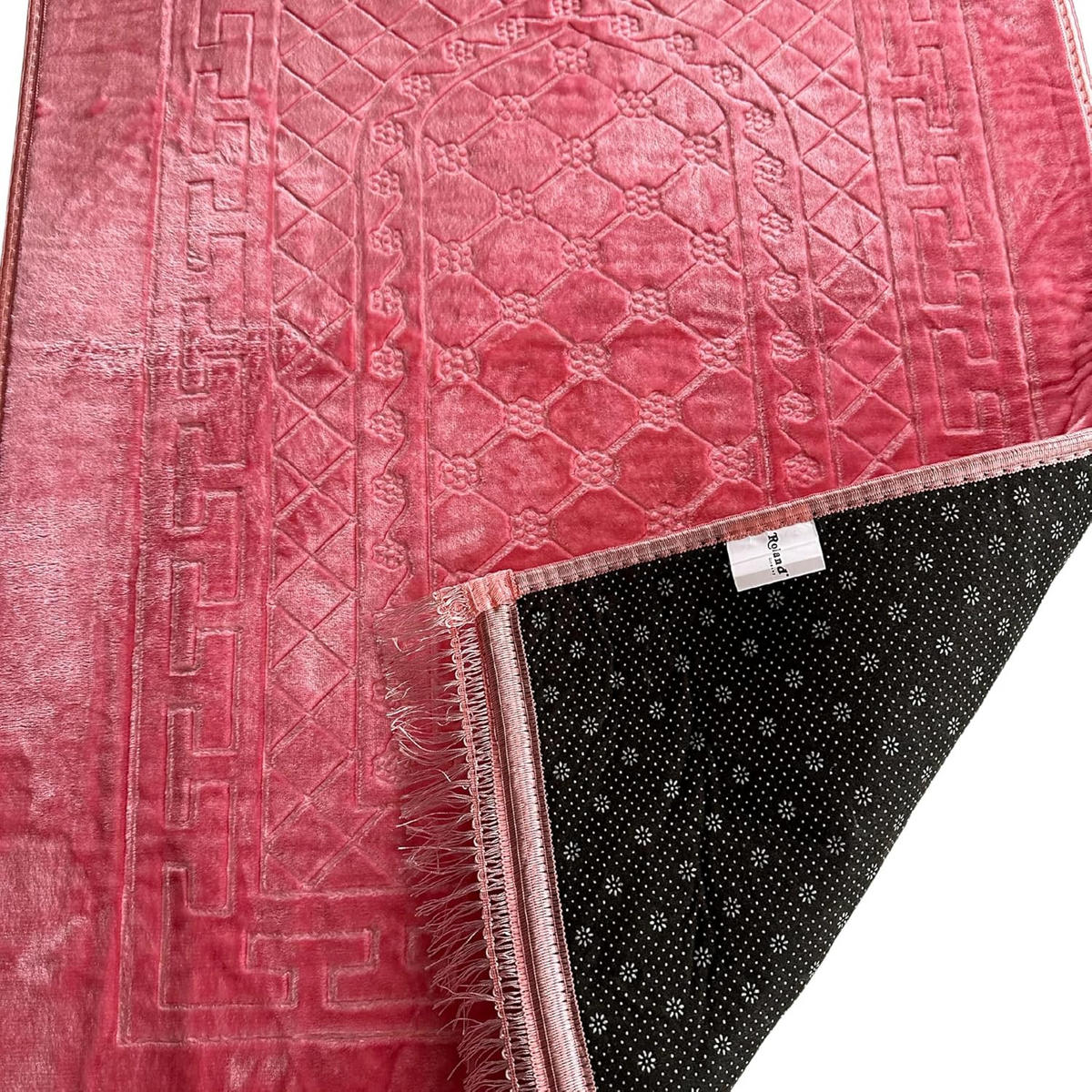 ORIENTTEPPICH Gebetsteppich Islam Seccade (Rosa) - Rosa, Textil (80/120cm) - Gowoll