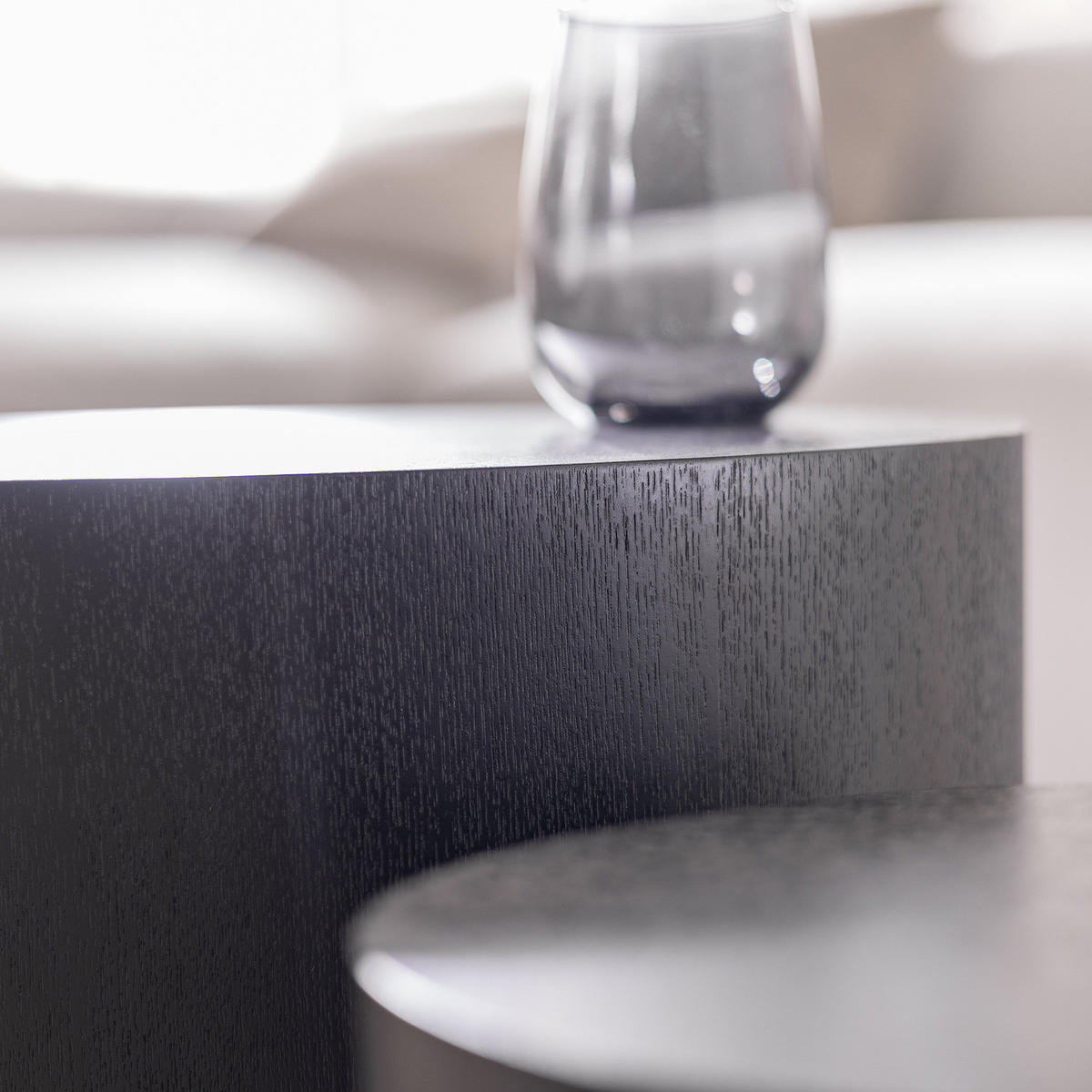 BEISTELLTISCH - 2er-Set - Esche - Eschefarben, Holzwerkstoff (33/48/40cm) - home24