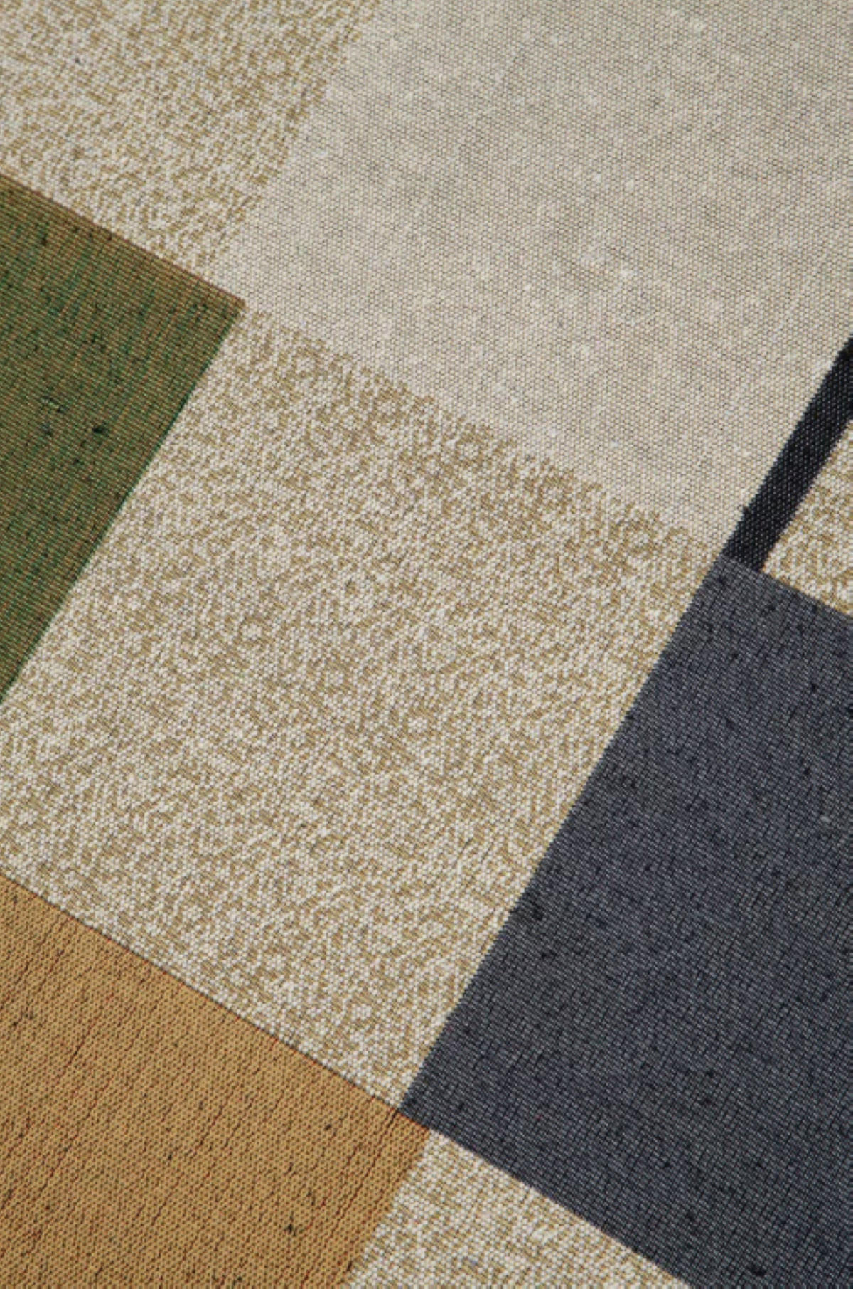 TEPPICH Flur Wolle & Baumwolle ARON Grün 60x240 cm - Grün, Naturmaterialien (60/240cm) - Novatrend