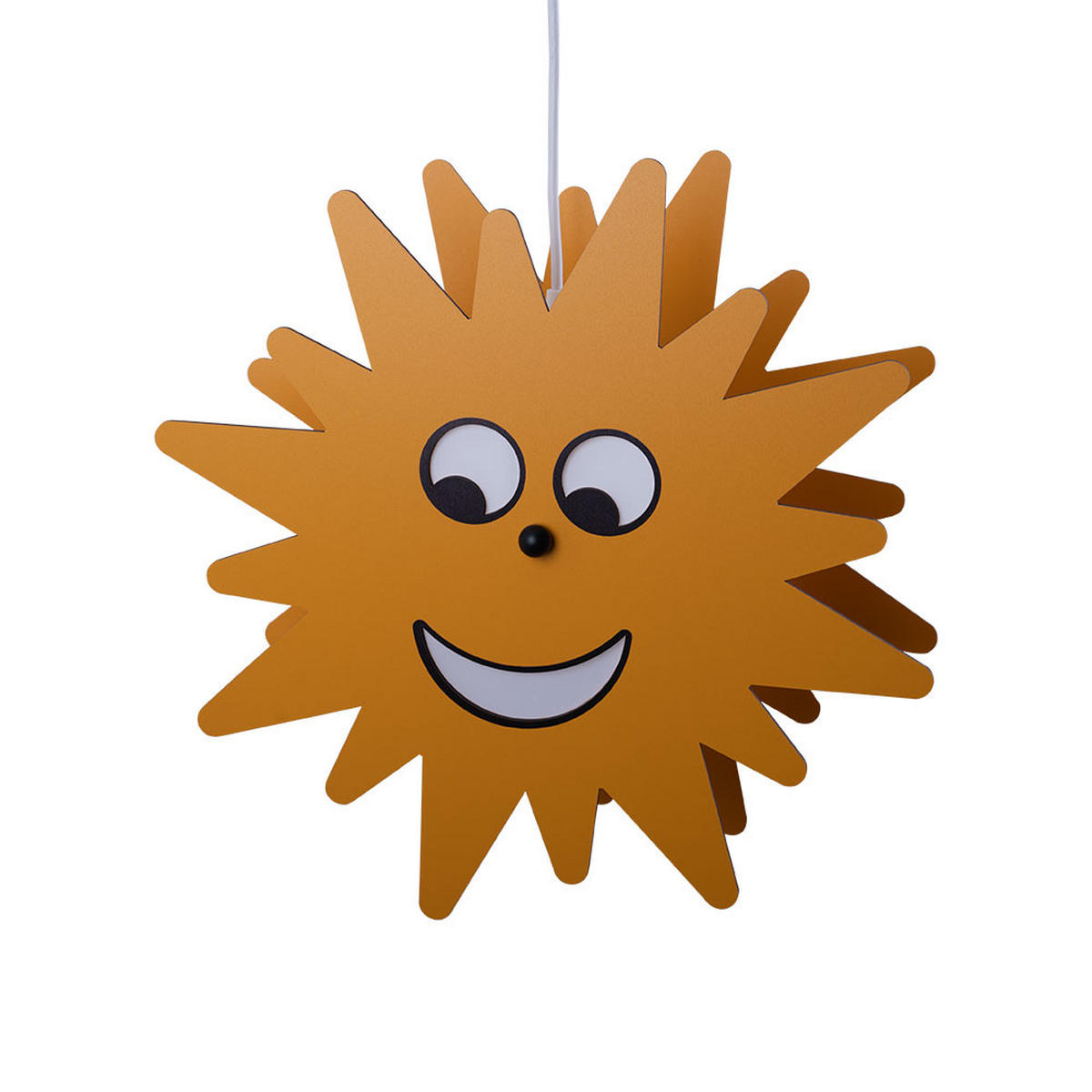 LED HÄNGELEUCHTE Holz Gelb Kinder - Gelb, Holz (38/38/110cm)