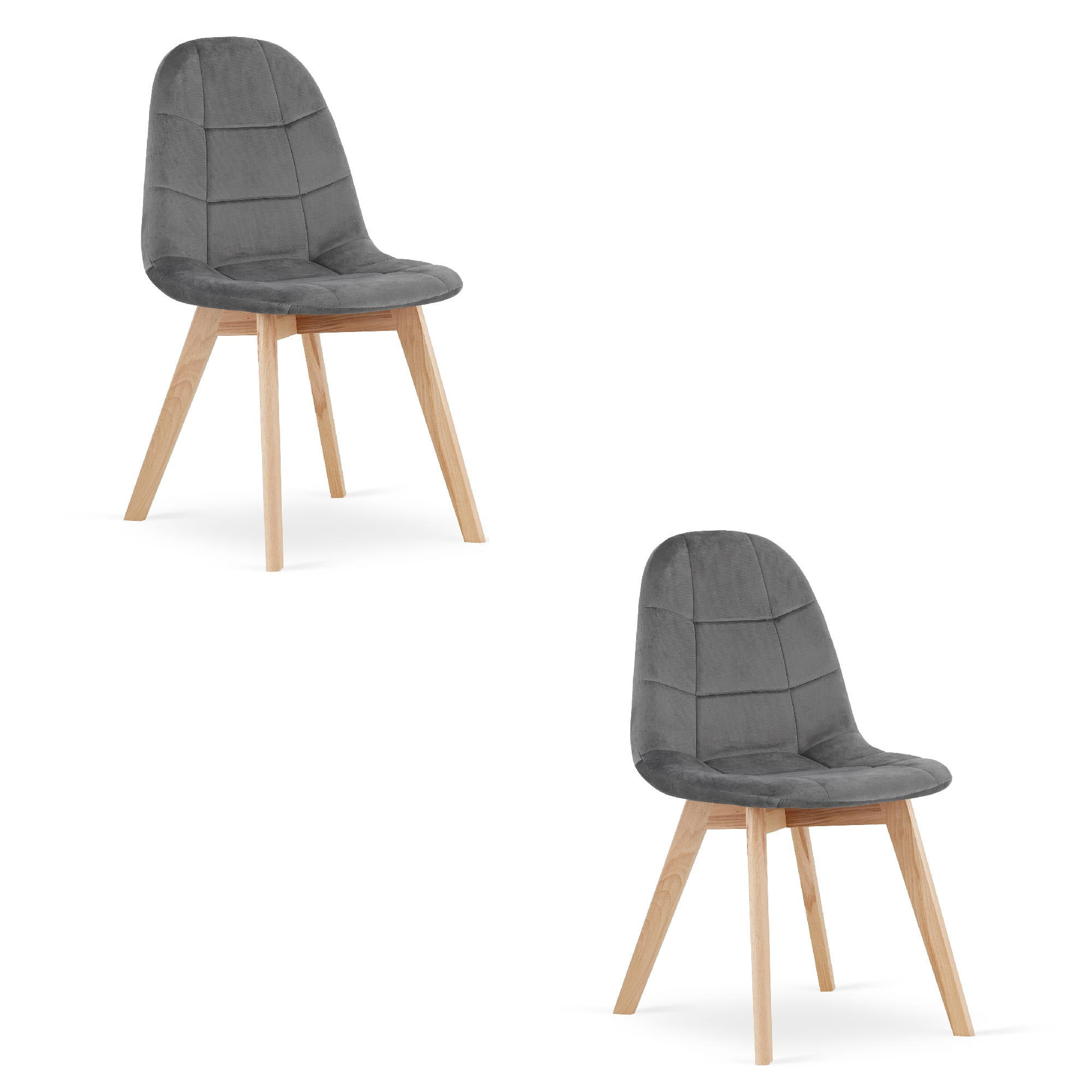 XXXLutz Stuhl Grau 44.5x50x54 cm