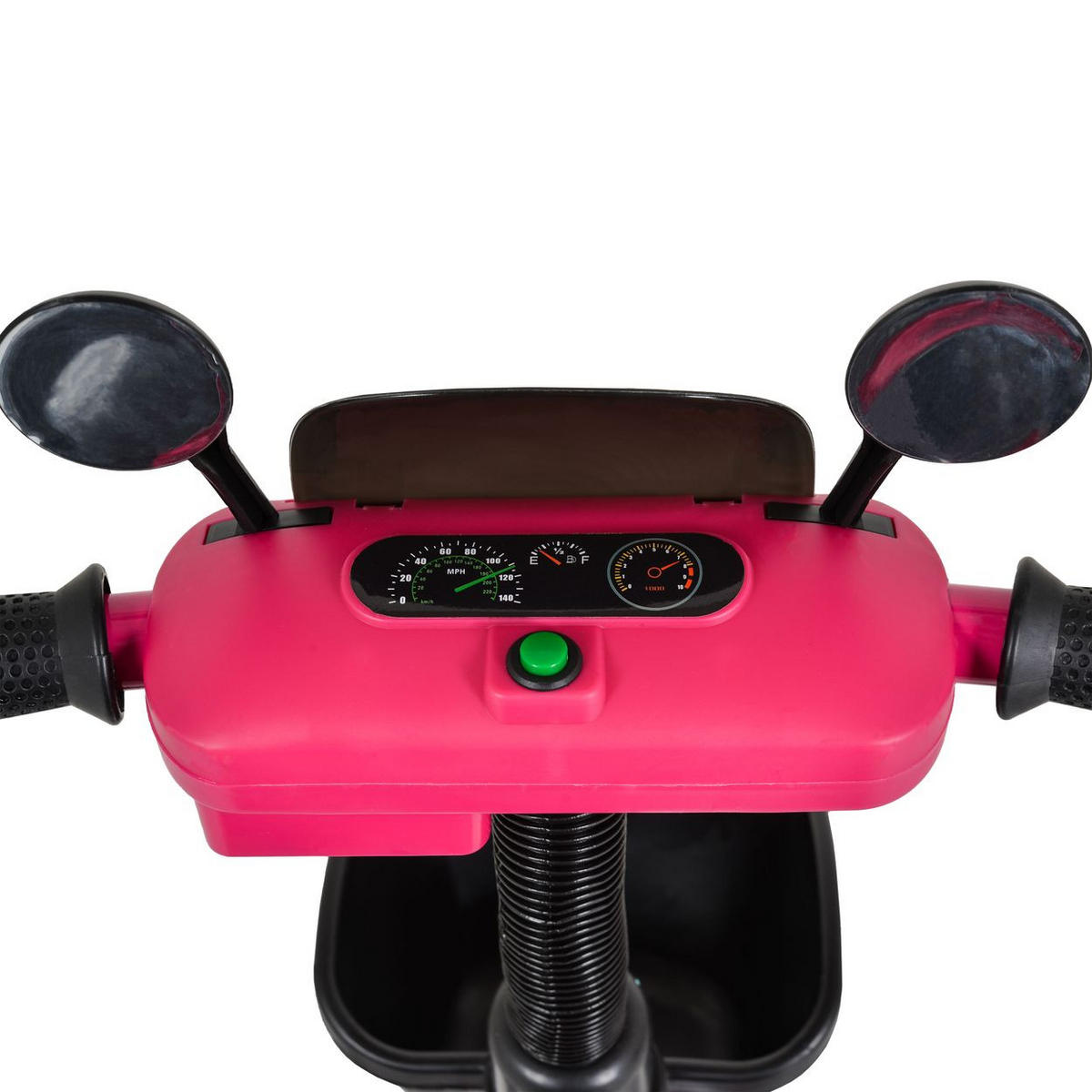 DREIRAD Twidle Körbe pink Musikfunktion, Lichter, EVA-Reifen, verstellbarer Sitz - Rosa, Metall (68/48/68cm)