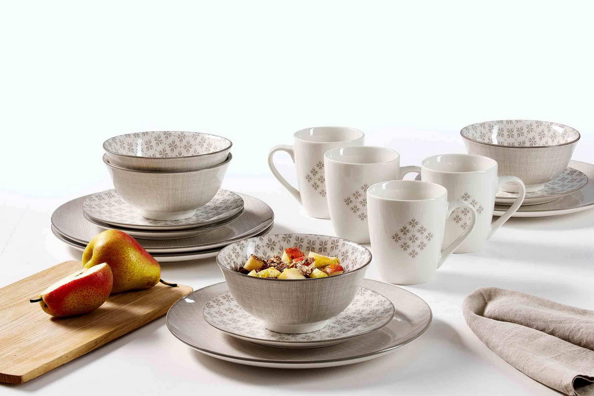 KOMBISET Della creme 16er Set - Creme, Keramik (1/1/1cm) - Ritzenhoff Breker