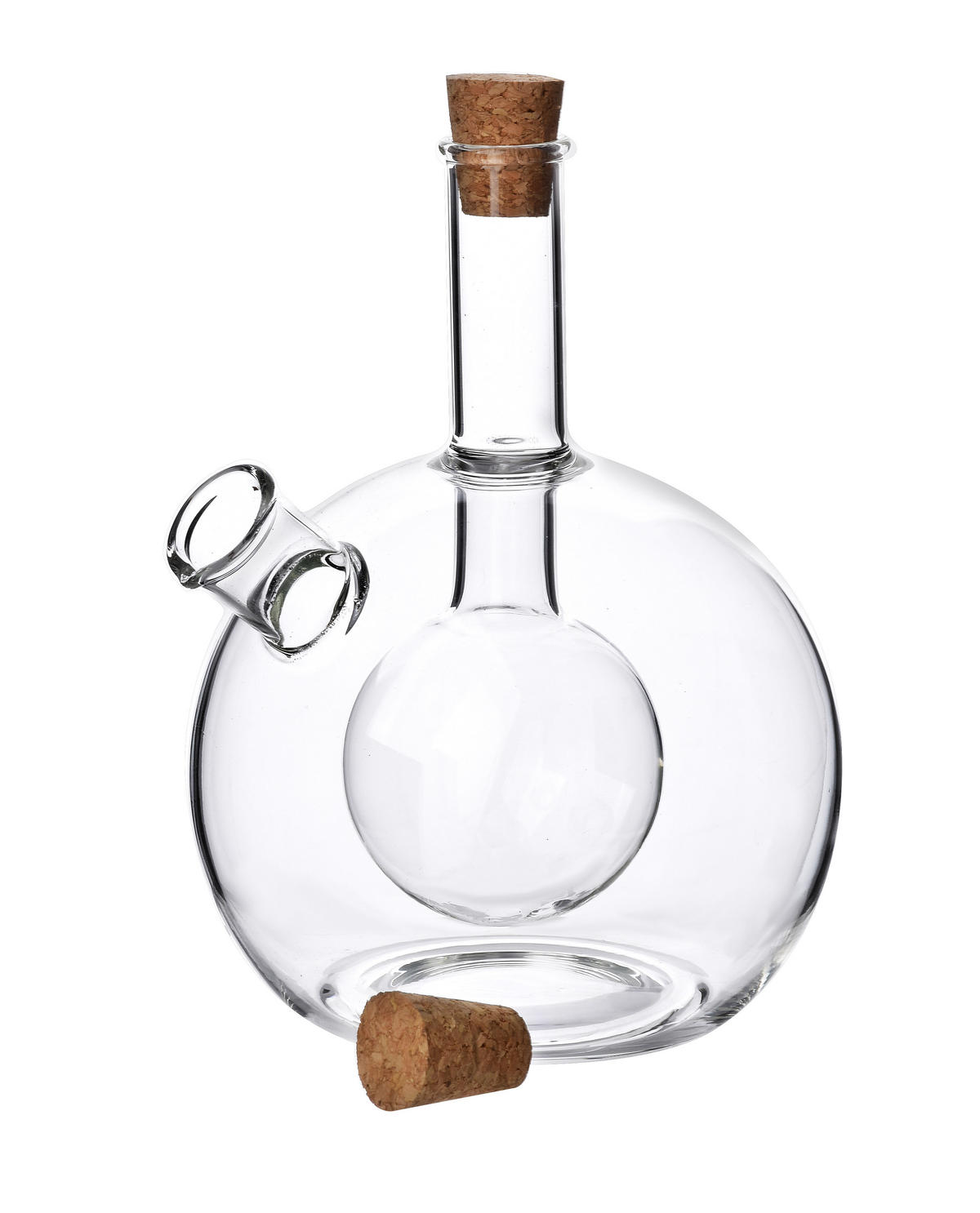 DÁVKOVACÍ LAHEV PETER, 12/6/14,5 cm, sklo - průhledná, sklo (12/14.5/6cm) - Mondex