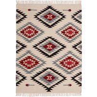 KELIM handgewebt Zohra Beige 200x300 cm - Beige, Textil (200/300cm) - benuta Pure