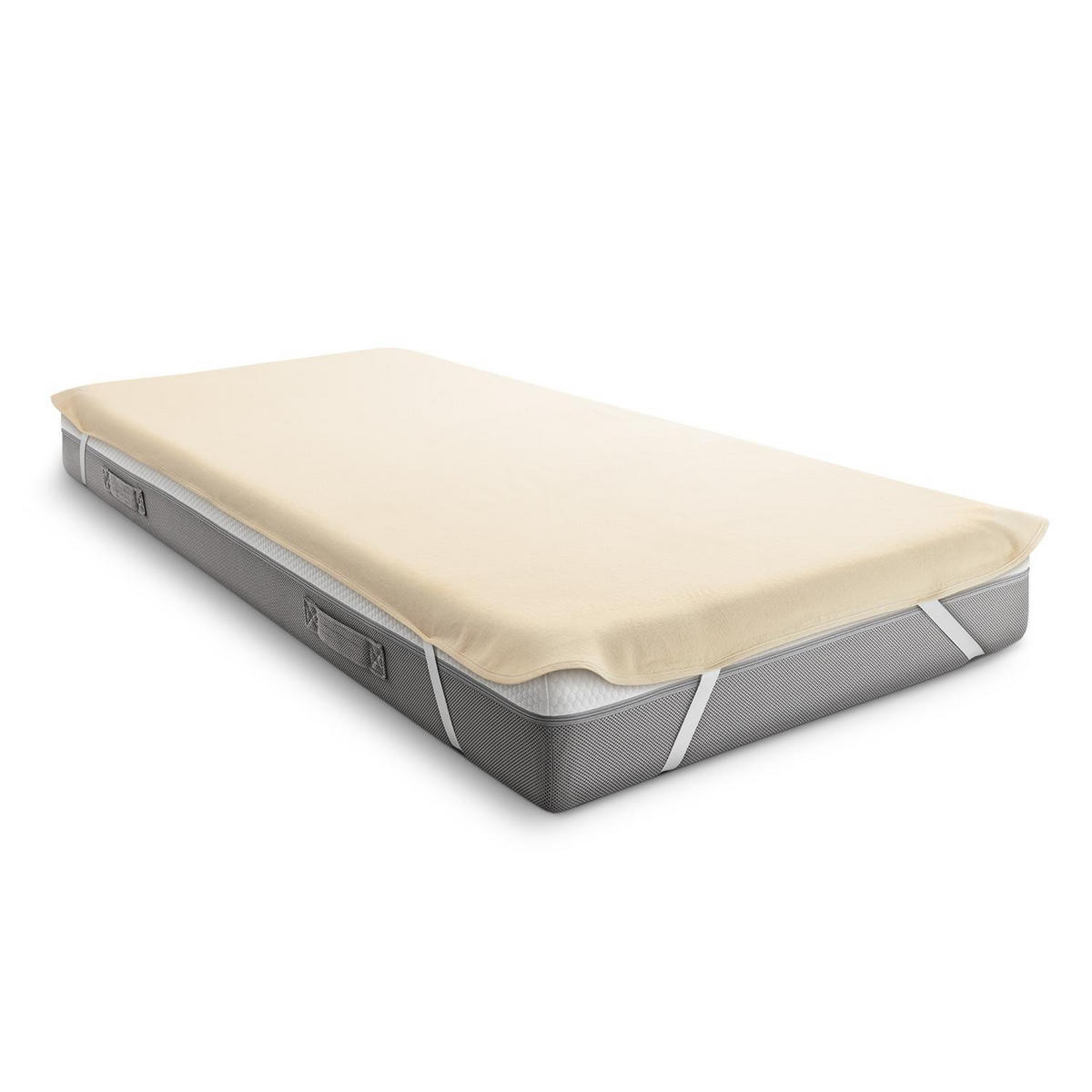 MATRATZENSCHONER Basic 180x200 cm - Weiß, Textil (180/200cm) - Sleezzz