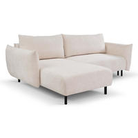ECKSOFA Adel 257 × 171 cm - Eichefarben, Textil (257/171cm) - Design Möbel