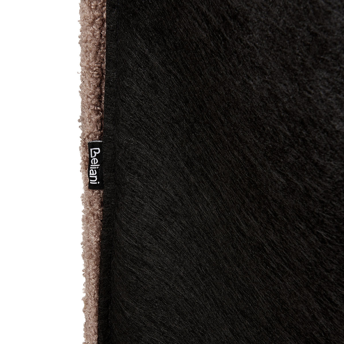 POLSTERBETT mit Lattenrost 160x200 cm Braun Linards - Braun, Textil (160/200cm) - Beliani