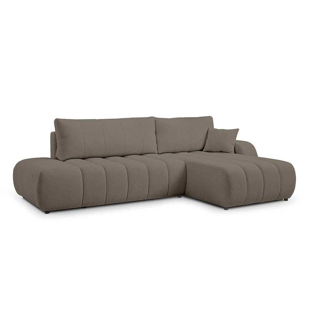 Pillovely Ecksofa Mehrfarbig 276x88x176 cm