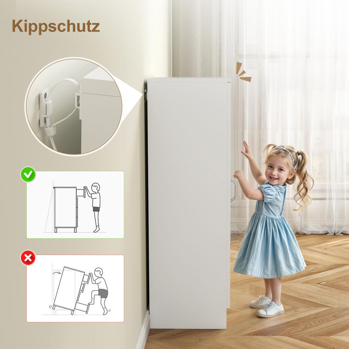 SCHUHSCHRANK Weiß 35.0/55.0/108.0 cm - Weiß, Holzwerkstoff (55/108/35cm)