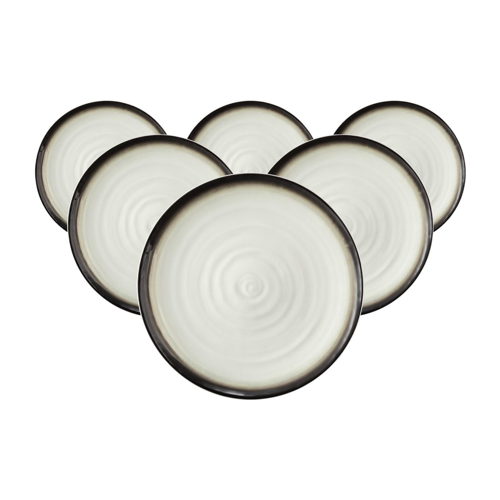 BROTTELLER Terra Corso ø 17,7 cm 6er Set - Beige/Grau, Keramik (17.7cm) - Seltmann Weiden