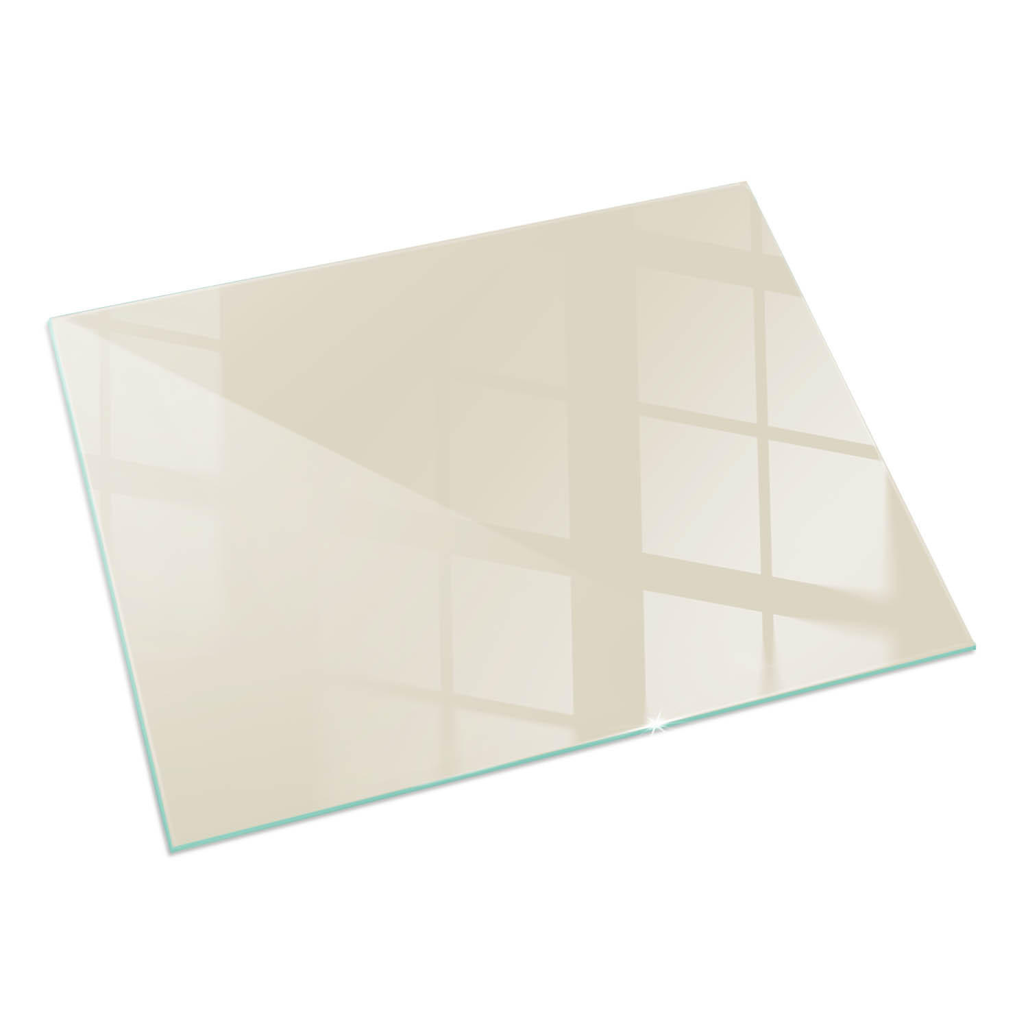 ArtPrintCave Glasplatte Gelb 120x80x0.4 cm