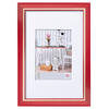 BILDERRAHMEN Chalet Designrahmen 50x70 cm ROT - Rot, Kunststoff (52.5/72.5/2cm) - walther design