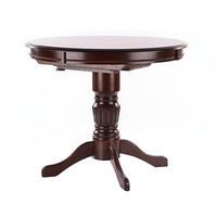 ESSTISCH Margoco Nussbaum dunkel 90-125 / 90 / 75cm - Nussbaumfarben, Holz/Holzwerkstoff (90/125/75cm) - Feldmann-Wohnen